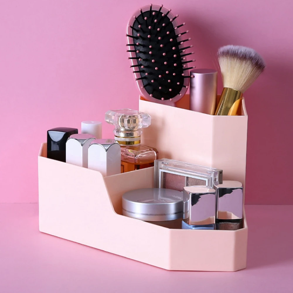 

Storage Box Desk Simple Style Stationery Jewelry Storage For Office Household Cosmetics And Sundries Storage Makeup Organizer