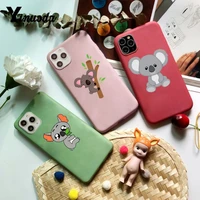 big promotions black cute animal koala cellphone case cover for iphone 13 6 6s 7 8 plus x xs max xr 11 12 mini pro max