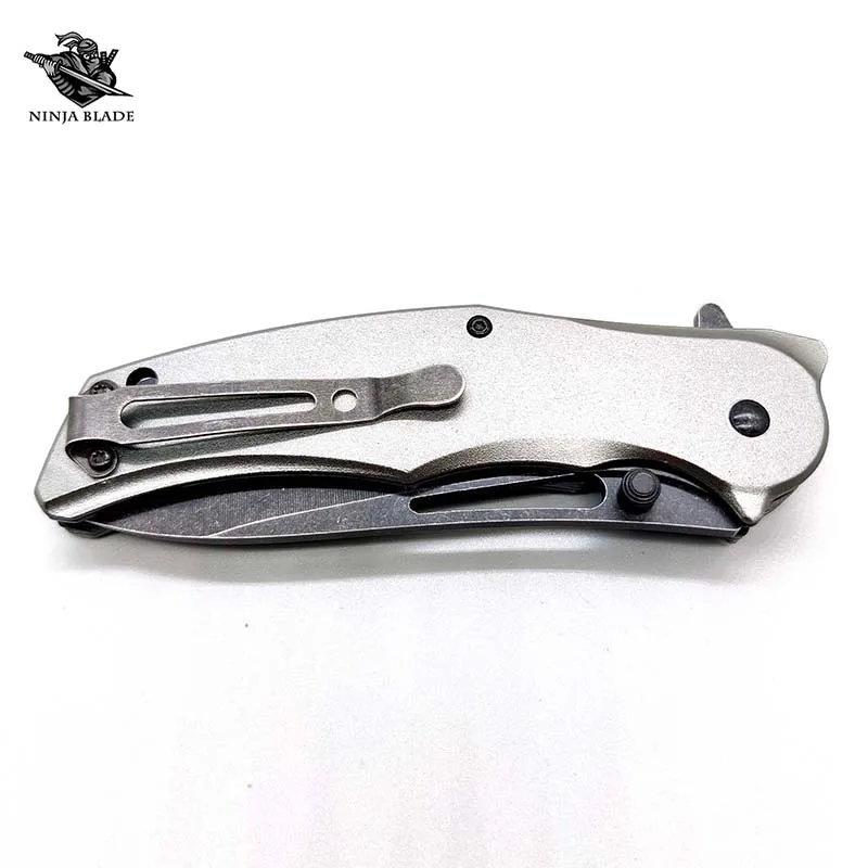 Складной нож в стиле Панк Смерти с изображением Карибского пиратского черепа