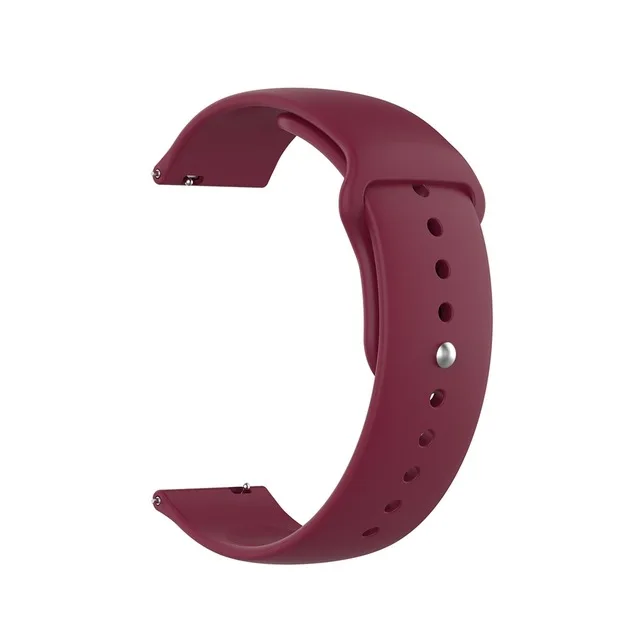 wine red Спортивный ремешок для часов для Huami Amazfit GTR 47 мм 42 мм Смарт-часы аксессуары ремень для мужчин и женщин ремень для Xiaomi Amazfit GTR 47 42 band - Цвет ремешка: wine red