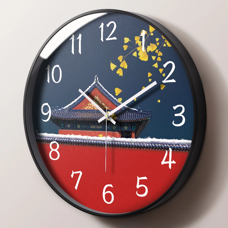 Настенные часы современный дизайн Металл Гостиная креативные Современные