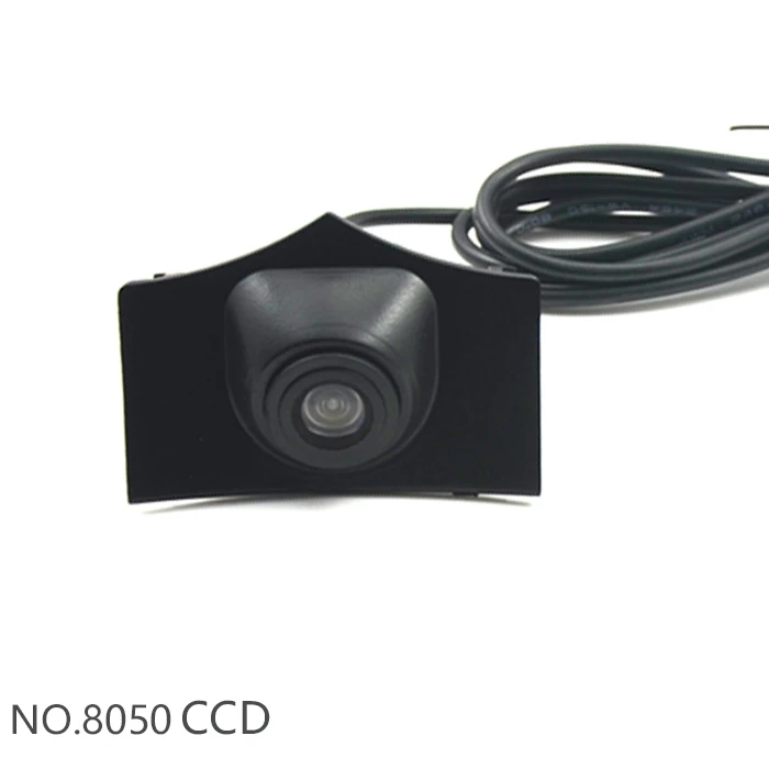 180deg CCD Автомобильная камера с логотипом спереди для Audi A6L Q5 Q7 Q3 A8, камера с логотипом бренда PAL/NTSC