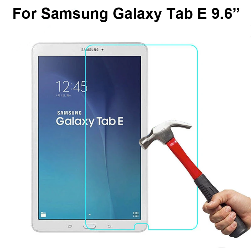 Защитное стекло закаленное для Samsung Galaxy Tab E 9 6 дюймов защитная пленка экрана