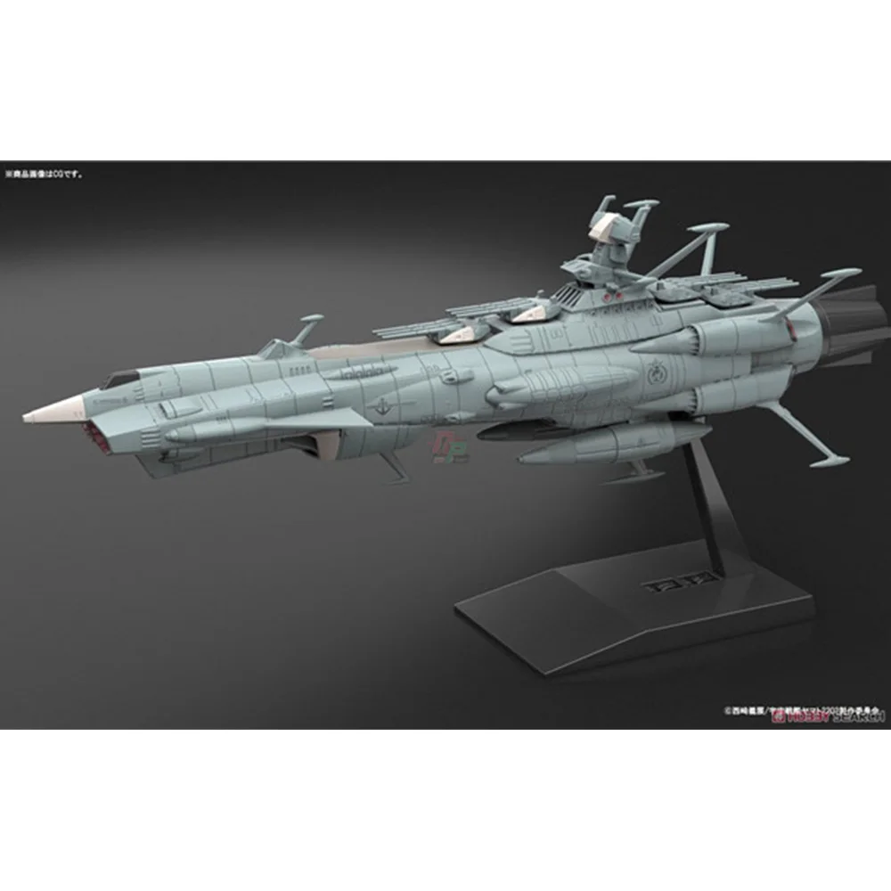 Оригинальный Bandai Space Battleship Yamato 2202 Механическая Коллекция № 01 Andromeda сборка из ПВХ