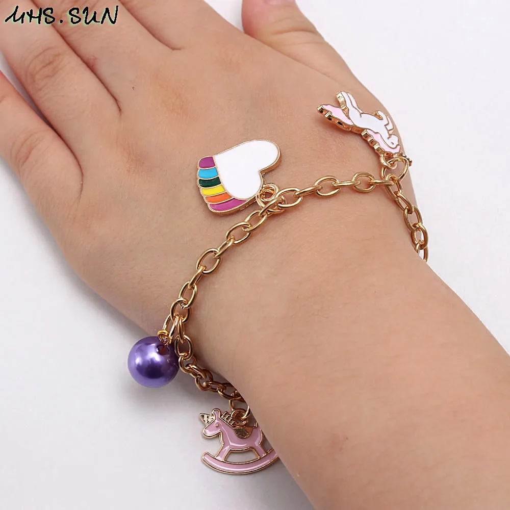 Служба. Защита от солнца с милыми сердечками/единорог Кулоны из нержавеющей