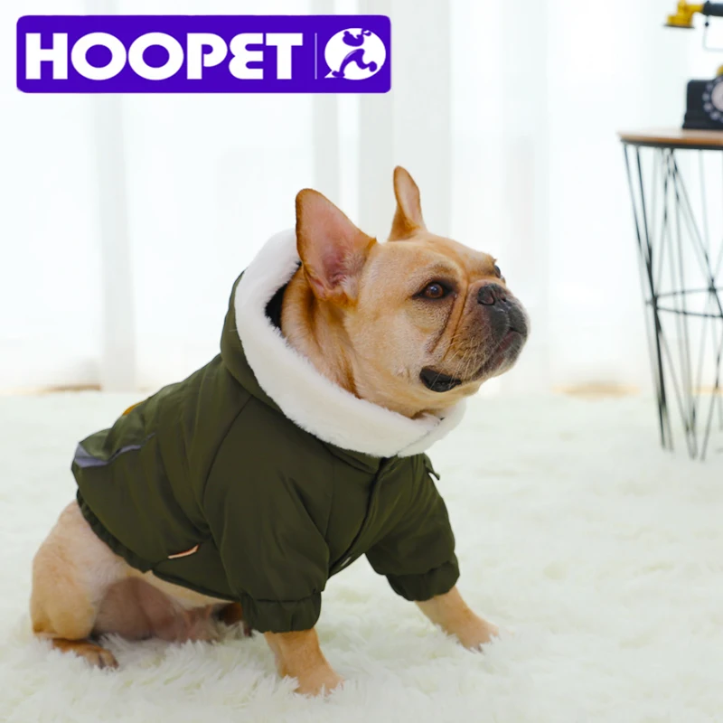 HOOPET Новые Pet Одежда с принтом в виде собак Тедди одежда VIP собака теплая на