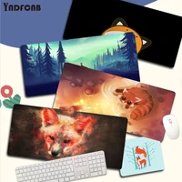 yndfcnb fox in stocked beautiful anime mouse pad mat size for mouse pad keyboard deak mat for cs go lol
