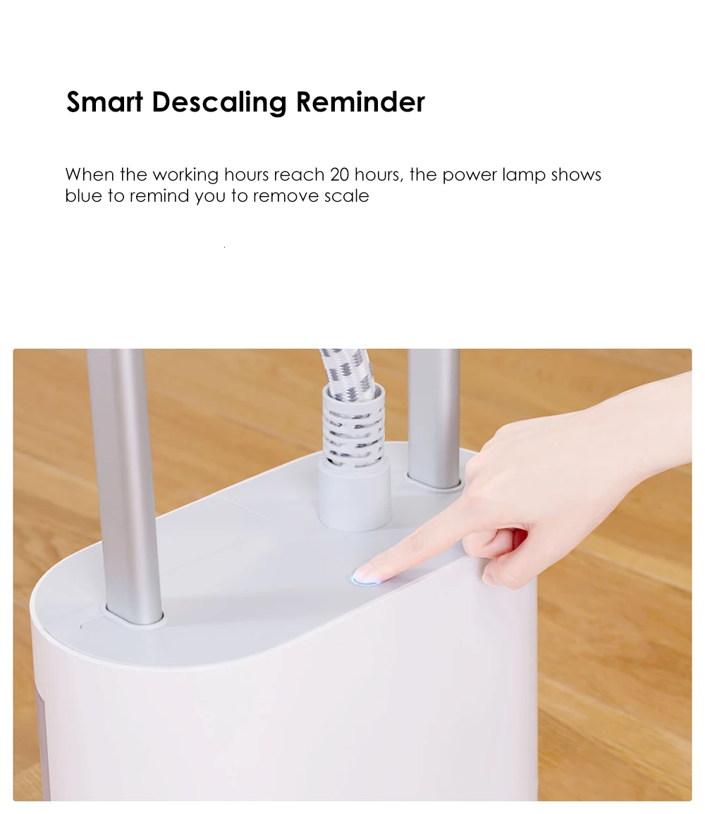 Xiaomi Youpin двухполюсный вертикальный отпариватель для одежды Электрический паровой утюг для одежды 1 л подвесная гладильная машина бытовая техника