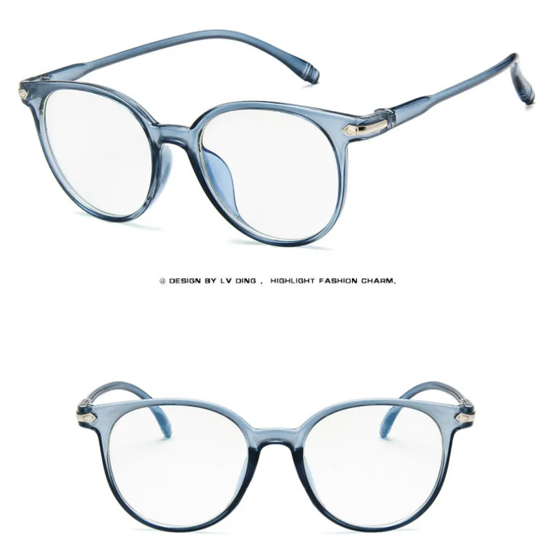 Blue Light Blocking Glasses Frame Women Anti Eyestrain Glasses Men Light Computer Gaming Goggles Radiation Protection Eyewear