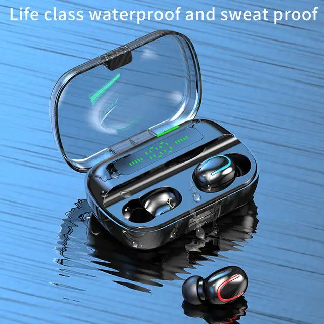 Беспроводные спортивные наушники вкладыши Q82 с защитой от пота TWS Bluetooth стерео