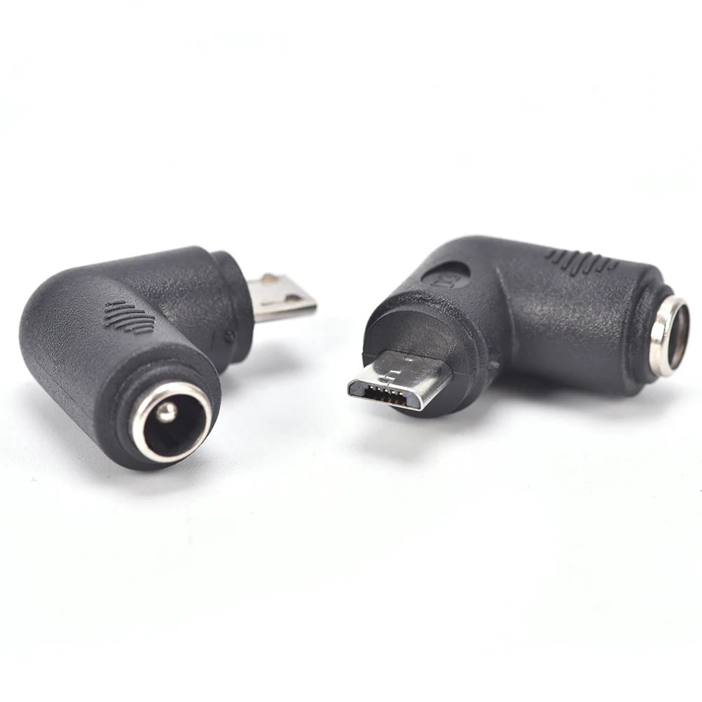

2 шт./лот 5,5x2,1 мм прямой DC Женский микро USB 5 Pin типа «папа» под прямым углом адаптер питания