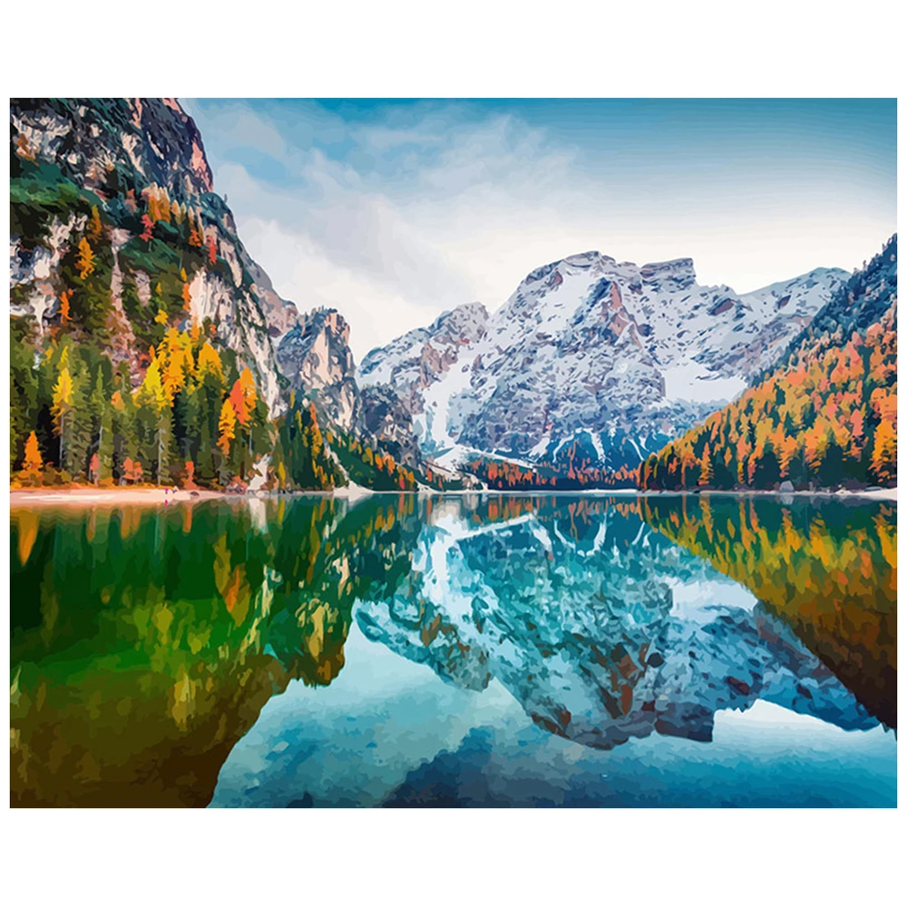 Набор для рукоделия алмазная живопись пейзаж Современная мозаика настенная