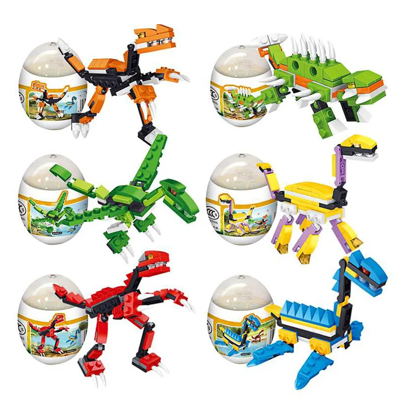 

Игрушечные блоки ToyDinosaur, скрученное яйцо, маленькие Упакованные Детские пазлы, Подарочные игрушки для детей