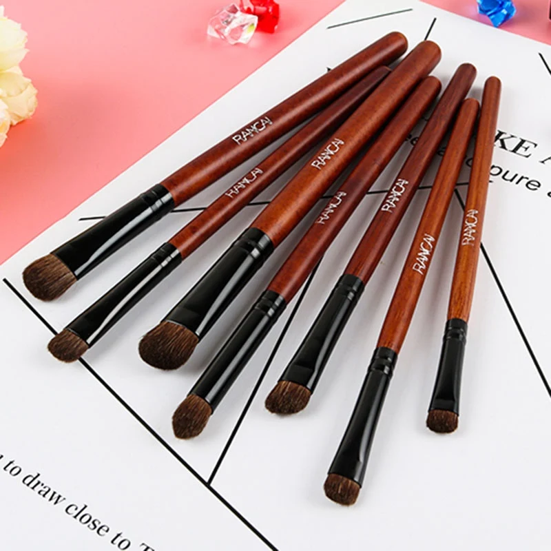 7 шт./компл. 4 видов профессиональные косметические средства набор кистей для