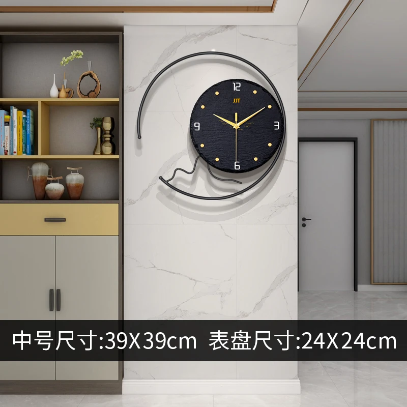 

Living Room Silent Wall Clock Decor Art Unique Nordic Wall Clock Modern Design Round Reloj De Pared Wall Watch SX50SX