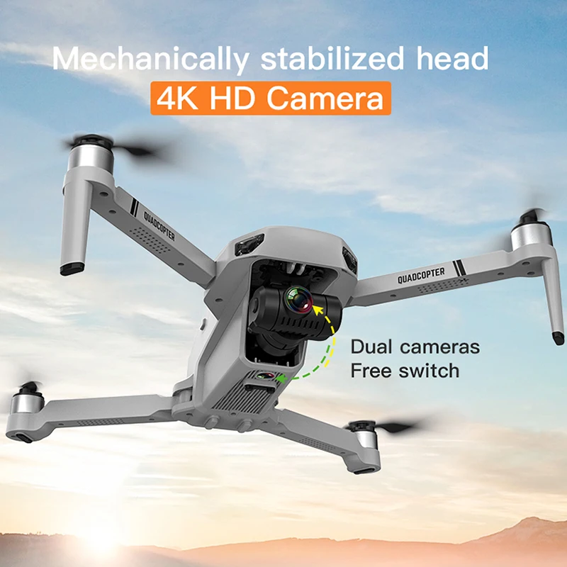 Квадрокоптер KF102 с HD камерой 4K 1080P GPS Wi Fi FPV 1200 м|Квадрокоптеры камерами| |