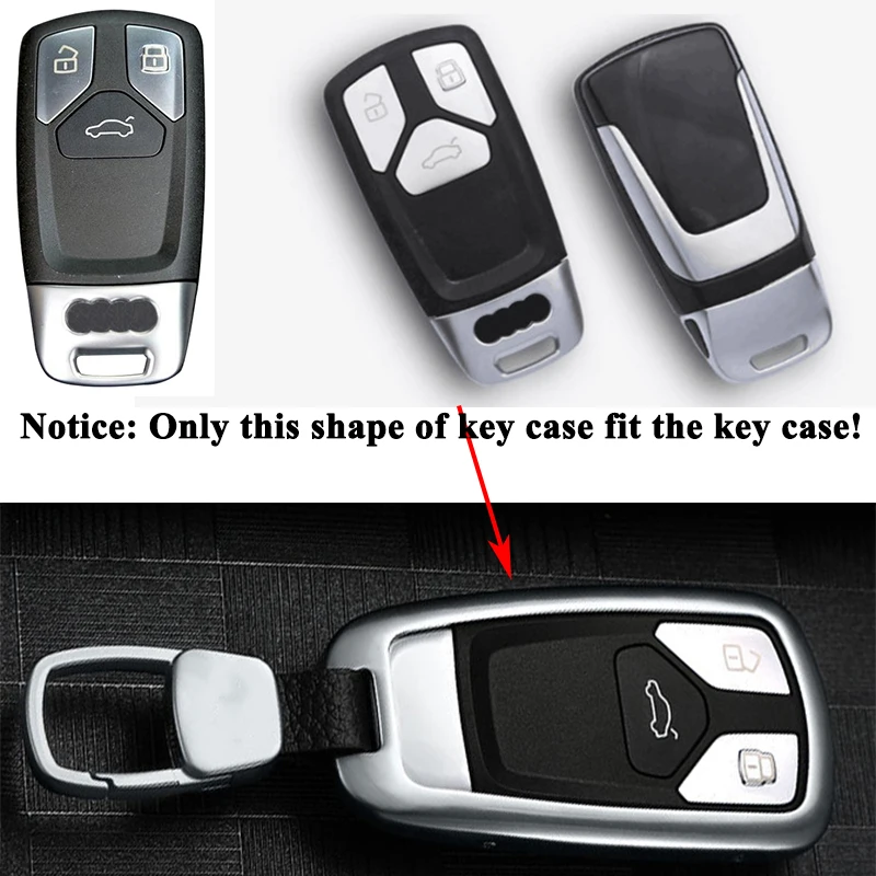 1 шт. чехол для автомобильного ключа из алюминиевого сплава | Автомобили и