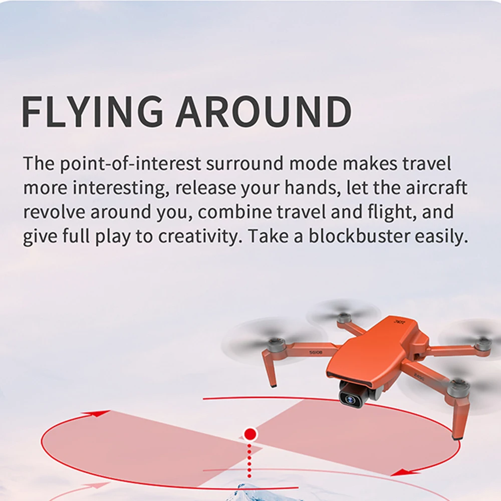 Новый SG108 Дрон с разрешением 4k HD 5G Wi Fi GPS бесщеточным двигателем FPV полета за 25 мин rc