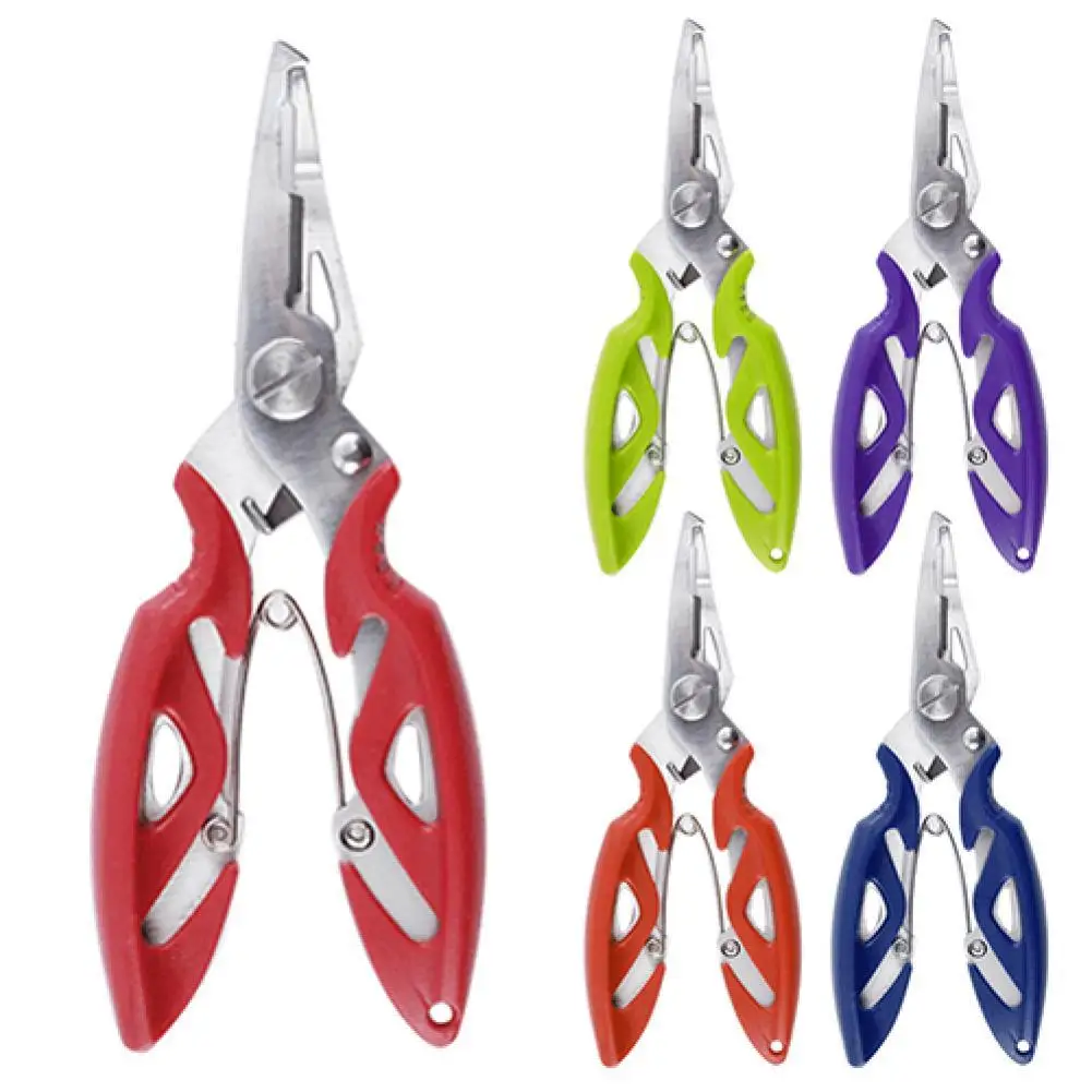 

HOT SALES!!! Fishing Scissors Plier Lure Line Hook Split Ring Cutter Remove Fish Tackle Tool