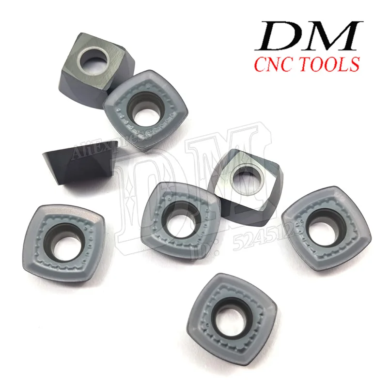 

SDMT120512ZDTN carbide insert milling blade cutting tool Fast feed cutting CNC face milling attachment cutter milling lathe