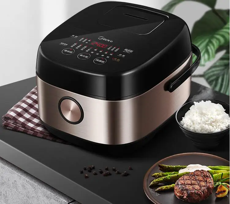 

Midea household rice cooker IH electromagnetic heating 5L smart appointment home touch control soup machine timer MB-FB50Star301