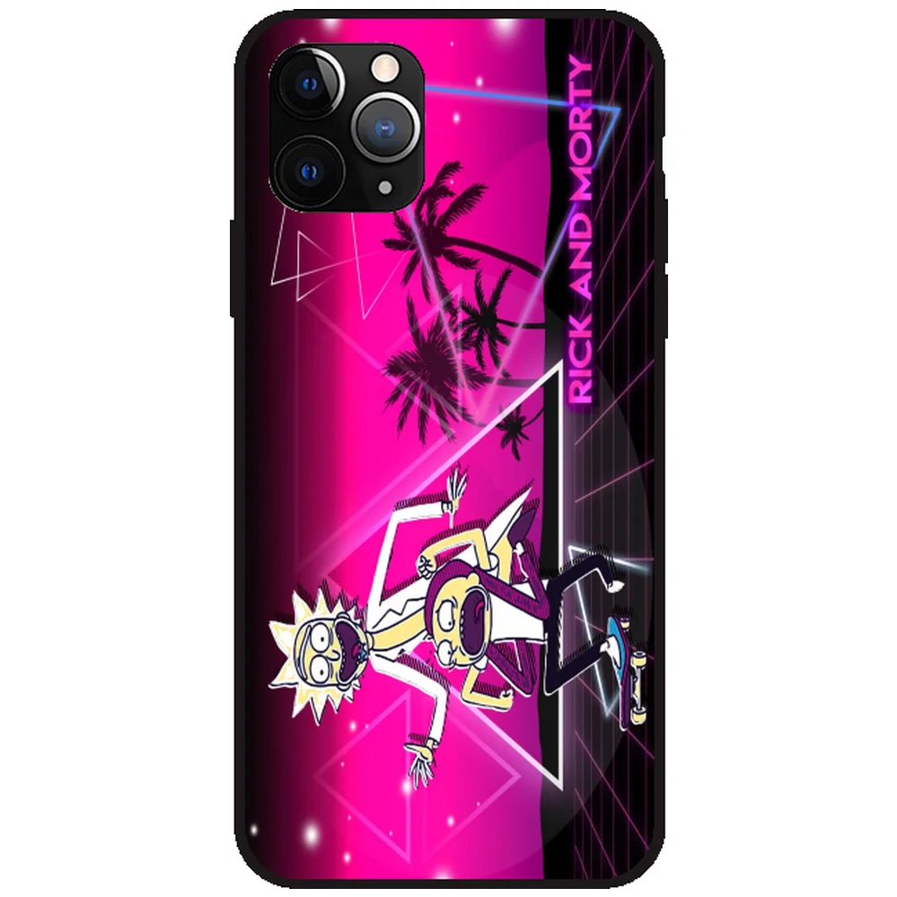 

Ricks Anime Mortys divertida Phone Case for IPhone 7,8,SE2020,7plus,8plus,11,11Pro,11 Pro Max,X,XR,XS,XS Max Soft Tpu Back Cover