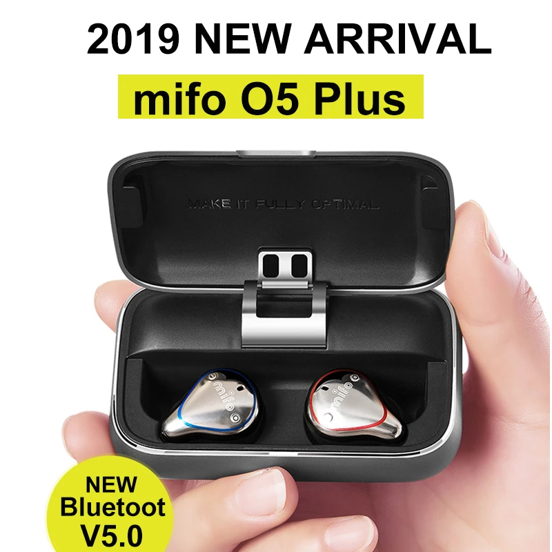 

Мини-наушники-вкладыши Mifo O5 plus, беспроводные TWS наушники Bluetooth, водонепроницаемые спортивные Hi-Fi наушники с шумоподавлением, басами, стерео