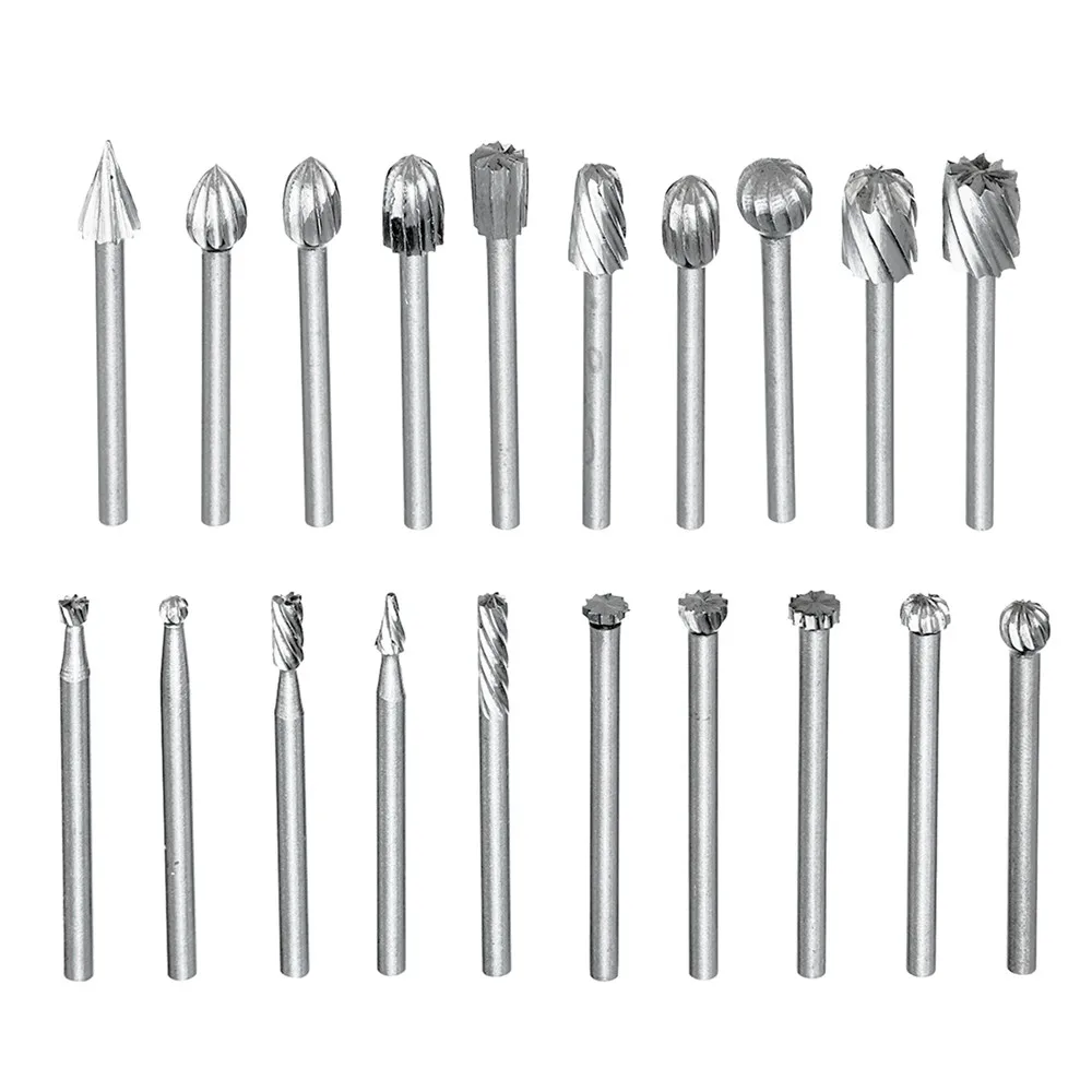 20 шт. 3 мм фреза для деревообработки резьбы фрезы из быстрорежущей стали прочные