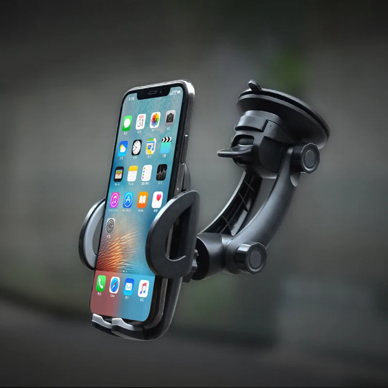 mobile phone accessories suction mount foldable car mobile phone holder free global shipping