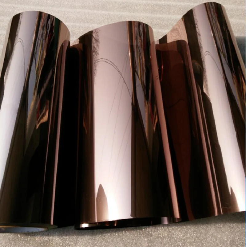 7 м длиной чай Серебристая теплоизоляция стеклянная фольга ПЭТ украшение окна