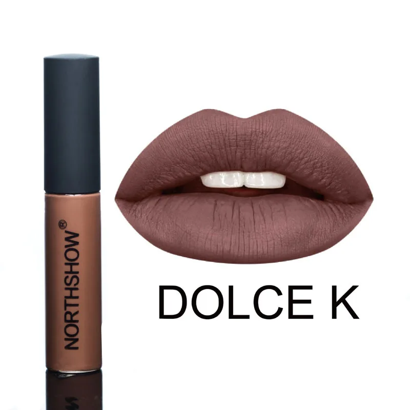 DOLCE K 12 цветов, водостойкая Матовая жидкая губная помада, длительное увлажняющее средство для макияжа, блеск для губ Batom, косметика, макияж, пигмент, Levre - Цвет: DOLCE K