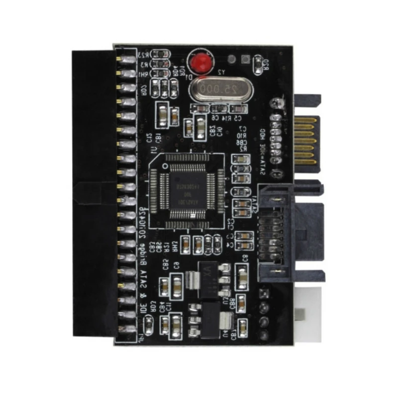 Переходник 2 в 1 IDE на SATA/адаптер SATA-IDE 40 контактов 5 дюйма поддержка жестких дисков