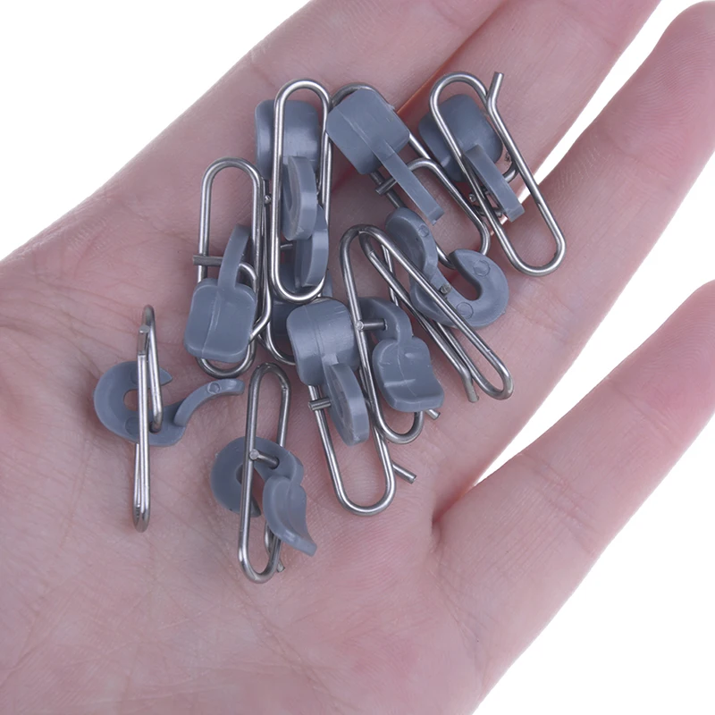 10 шт./компл. Нержавеющая сталь воздействия зажим для приманки рыболовные
