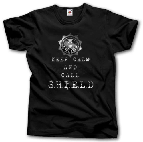 Сохраняйте спокойствие и позвоните агентам S.H.I. L.D. Футболка S - XXXL SHIELD COULSON TV |