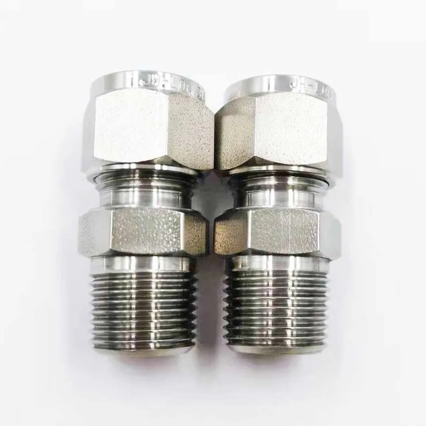 Фонарь трубчатый фитинг скучно-через Штекерный разъем 10 мм трубка OD x 3/8 дюйма.