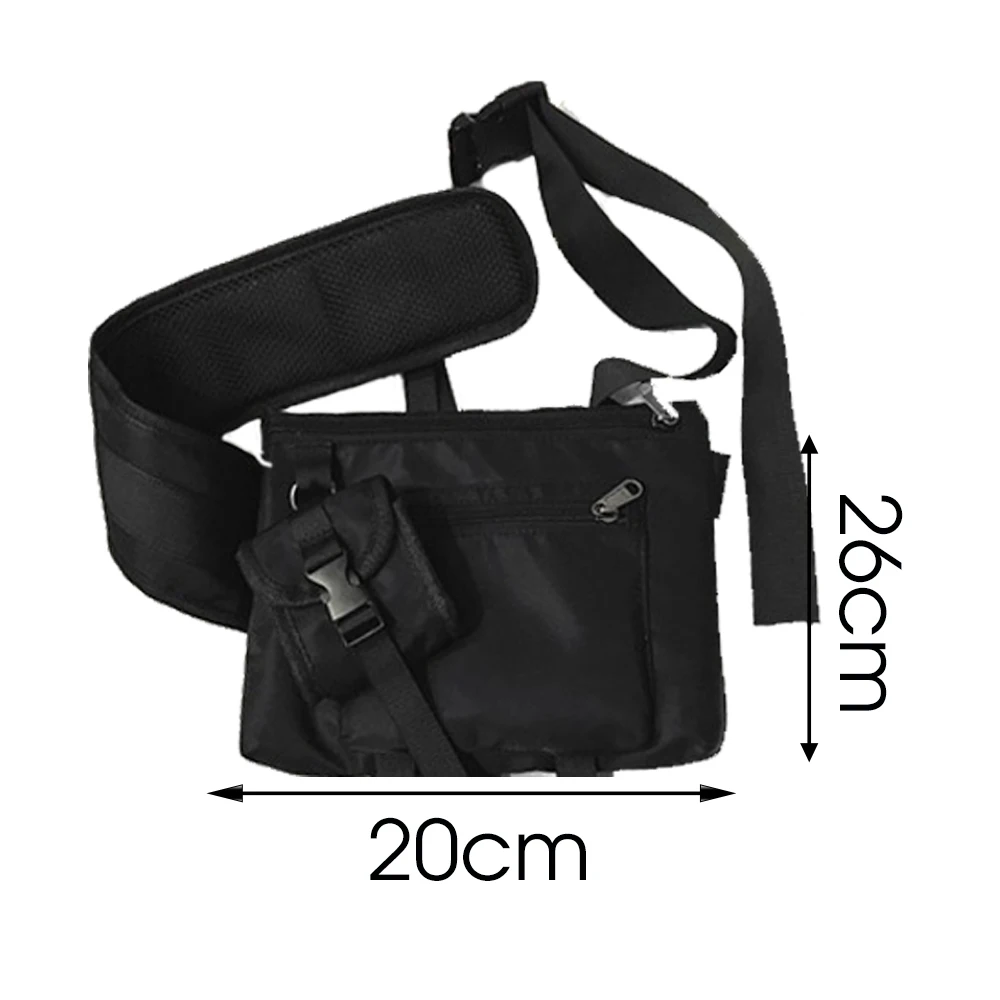 

Fashion Solid Women Shoulder Chest Bags Casual Waist Bag Quality Chest Phone Pack Multi-functional Shoulder Crossbody Bags