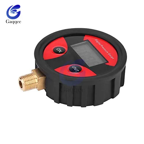 0 200 фунтов/кв. Дюйм манометр с циферблатом тестер цифровой измеритель давления в