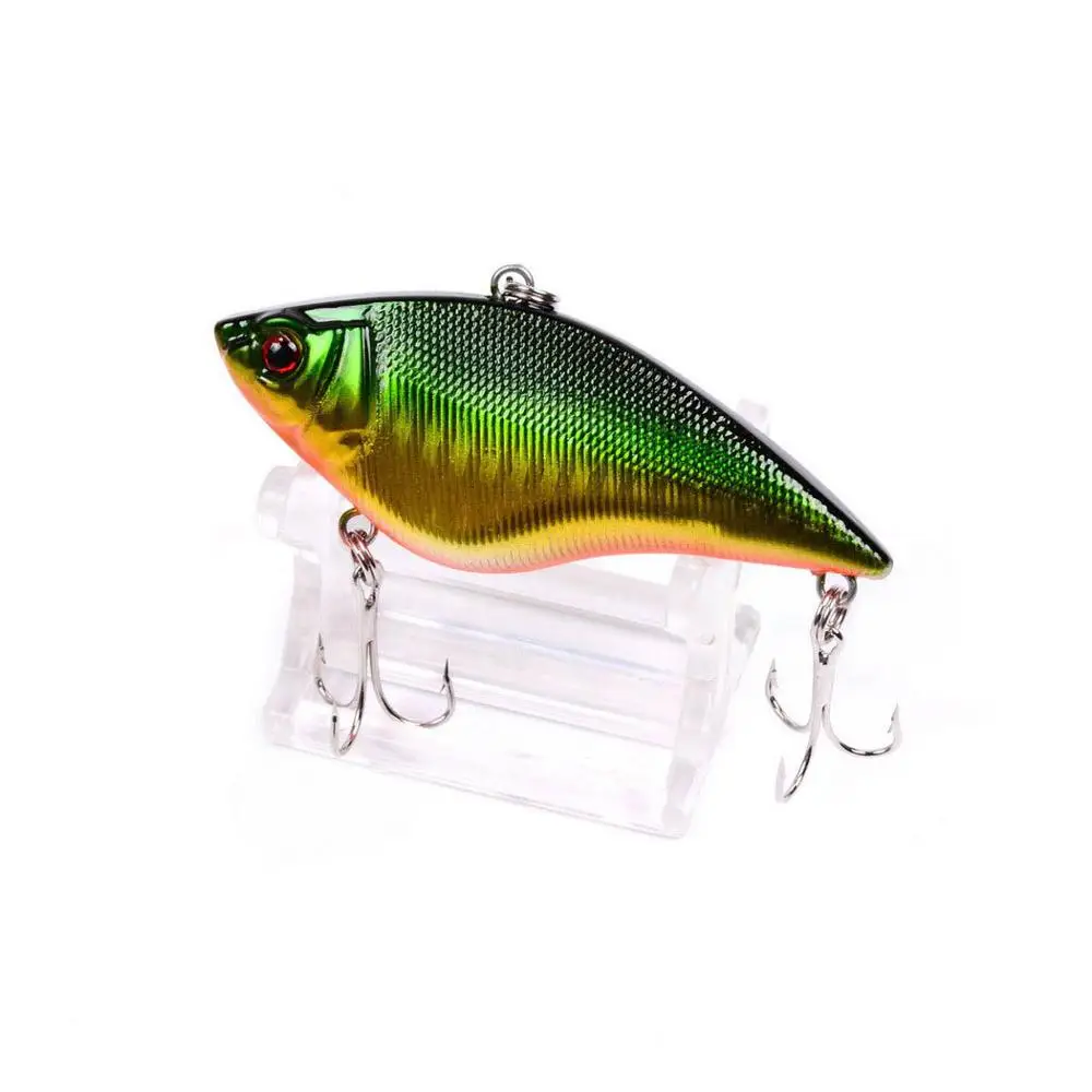 

5pcs Hard Wobblers 7cm 16G Plastic VIB Fishing Lures Artificial Bait 6# Treble Hooks Long Shot Sinking Crankbait Tackle