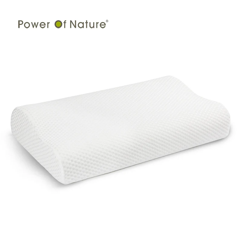 

Power Of Nature Neck Pillow Cervical Slow Rebound Memory Foam Pillows Cushion Neck Back Massage Support Home Textiles With Case