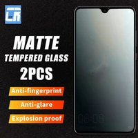 2pcs anti fingerprint matte tempered glass for xiaomi redmi note 11 10 pro max frosted screen protector 11t 10t 10s prime