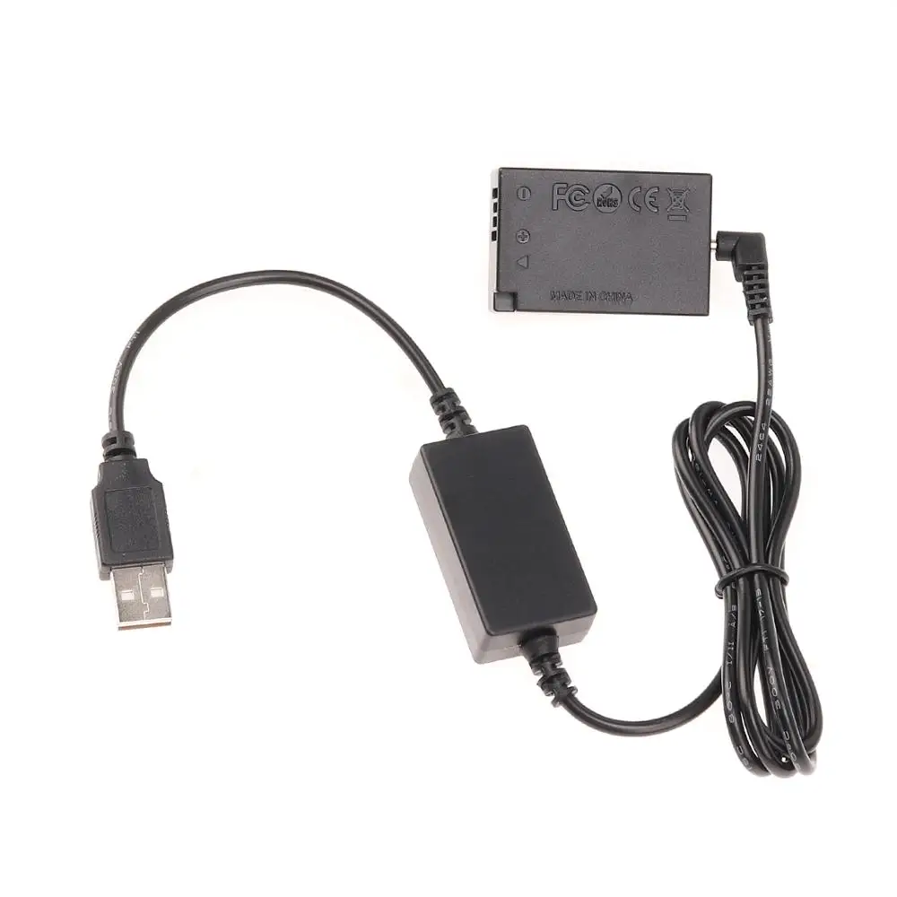 LP E17 адаптер для фиктивного аккумулятора DC Coupler 5V 2A USB кабель Canon EOS M3 M5 M6|Аксессуары