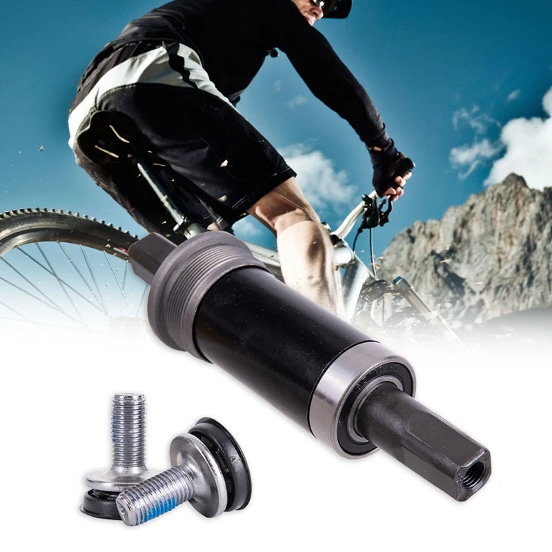 

Mountain Bike Square Hole Peilin Bearing Bicycle Sealed Integrated Axle-68 mm Bicycle Bottom Bracket 5 Styles 1 set