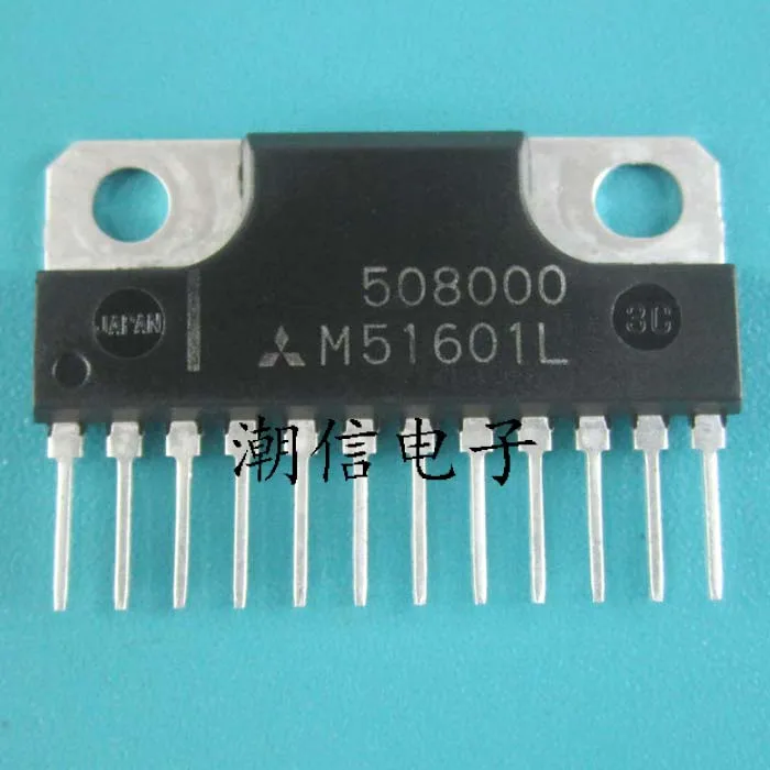 

10cps M51601L audio amplifier IC