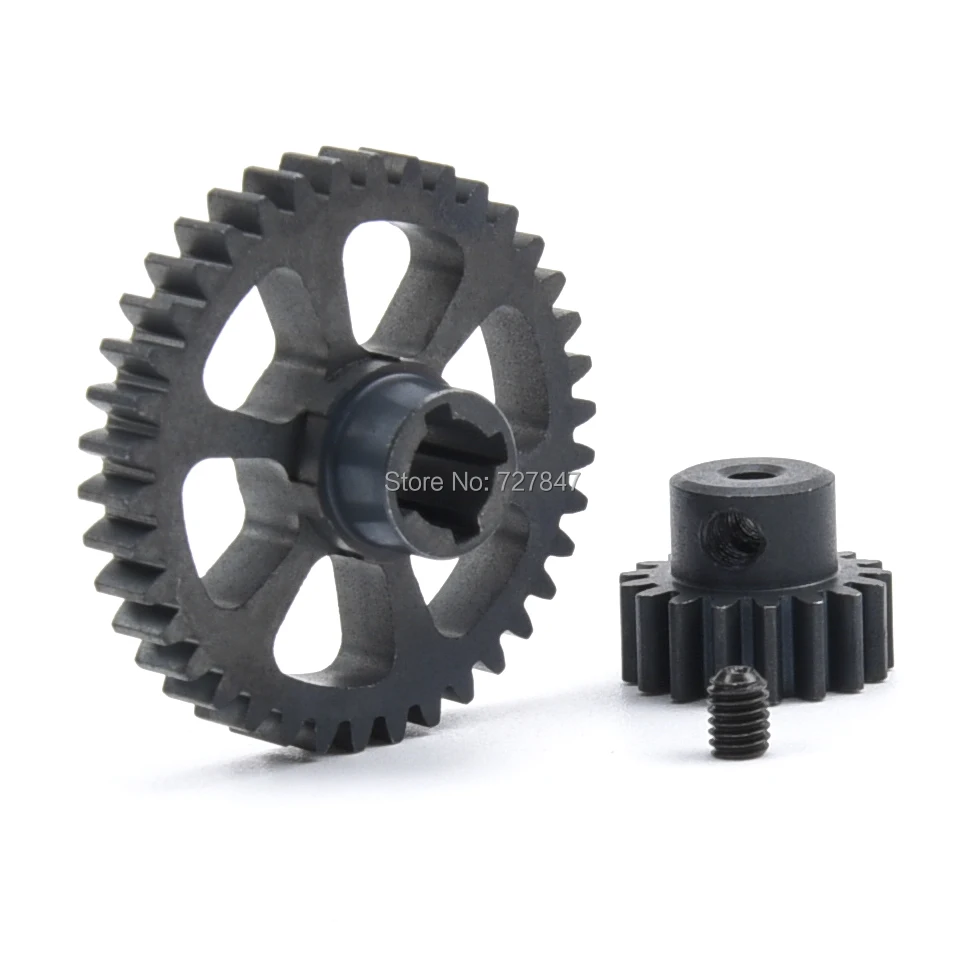 Запасные части для шестерни двигателя WLtoys RC 1/18 A959 A949 A969 A979 K929 38T стальная Металл Diff