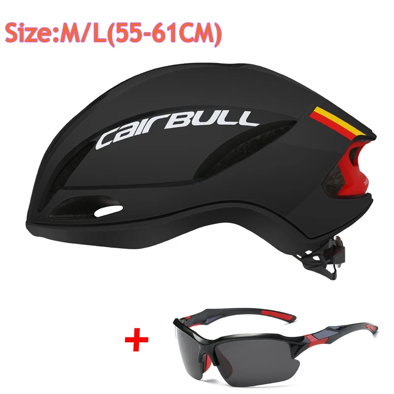 

Сверхлегкий шлем для горного и шоссейного велосипеда, регулируемый цельнолитой велосипедный шлем с солнцезащитными очками, велосипедные с...