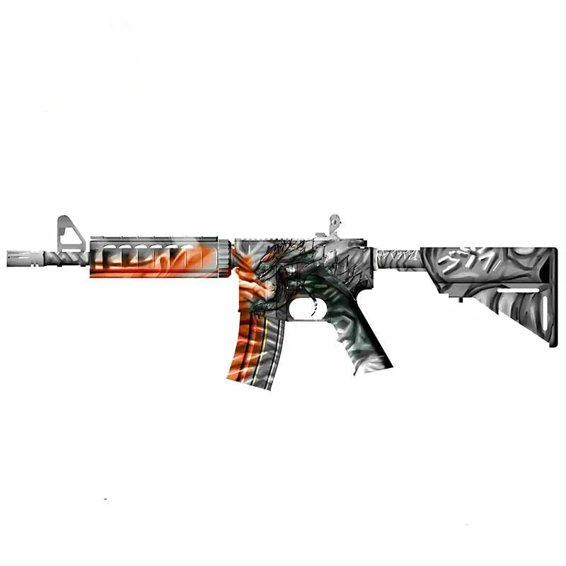 

Автомобильные водонепроницаемые наклейки CSGO M4A4, 13 см х 5 см, виниловые наклейки на машину