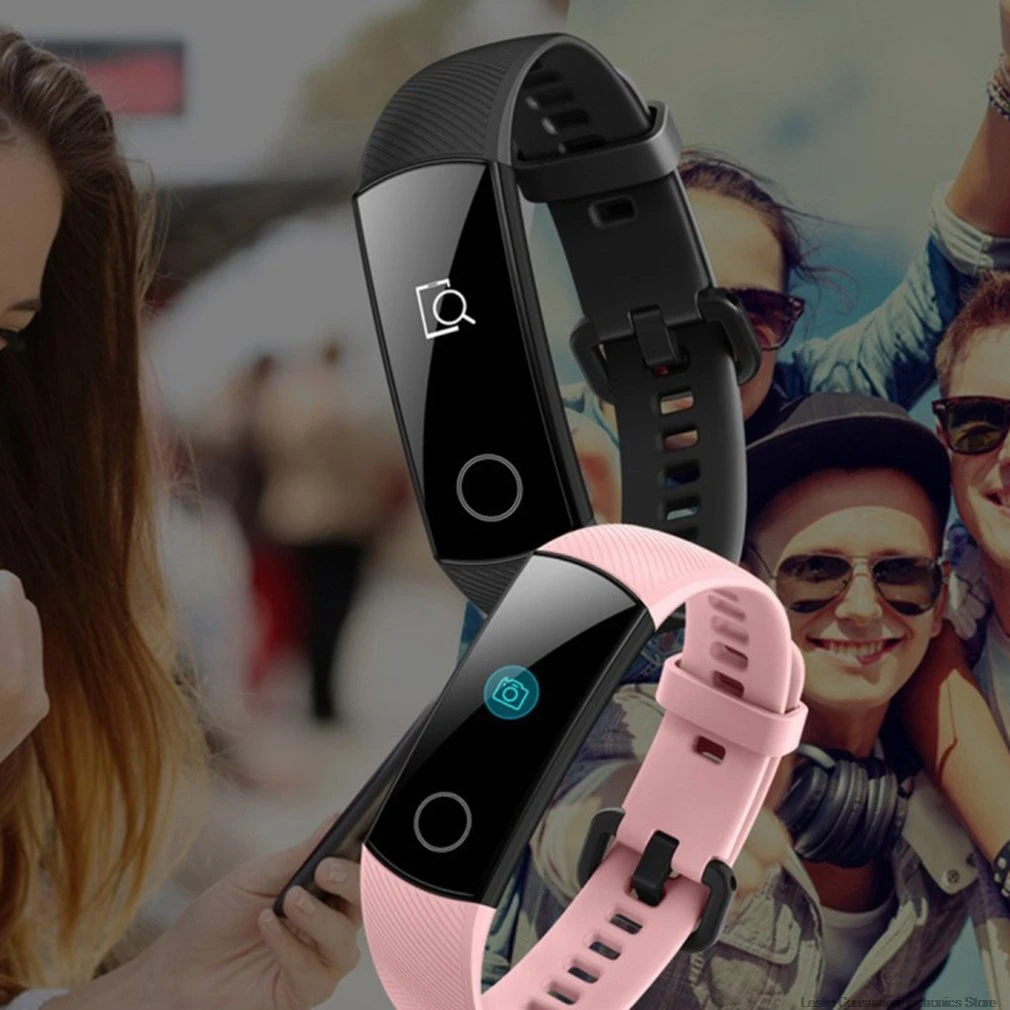 Смарт-браслет huawei Honor Band 4 для бега/стандартной версии, спортивный 0,9" OLED сенсорный экран