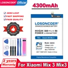 Аккумулятор LOSONCOER 4300 мАч BM3K для телефона XiaoMi Mi Mix 3