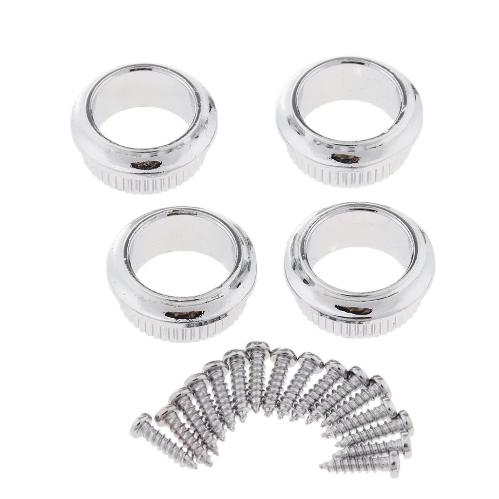 

4 PCS Chrome String Tuning Pegs Tuners Machine Heads For Electric Bass 4Right