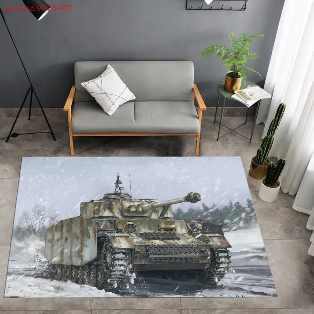 Ковер с принтом в виде резервуара Нескользящие Коврики для дома спальни коврики